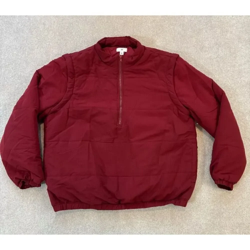 BP Nordstrom NEW mens 2XL dark red coat